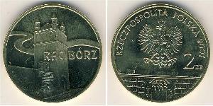 2 Zloty Third Polish Republic (1991 - ) Brass 
