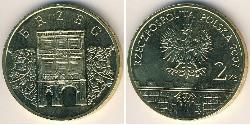 2 Zloty Third Polish Republic (1991 - ) Laiton 