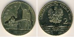 2 Zloty Third Polish Republic (1991 - ) Laiton 