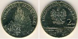 2 Zloty Third Polish Republic (1991 - ) Laiton 