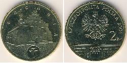 2 Zloty Third Polish Republic (1991 - ) Laiton 