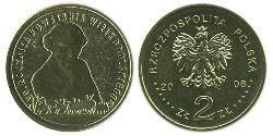 2 Zloty Third Polish Republic (1991 - ) Laiton 