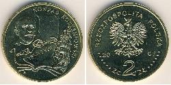 2 Zloty Third Polish Republic (1991 - ) Laiton 