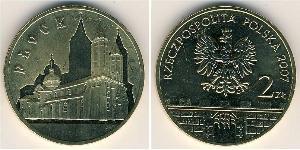 2 Zloty Third Polish Republic (1991 - ) Laiton 