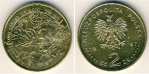 2 Zloty Third Polish Republic (1991 - ) Laiton 