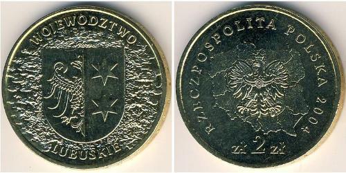 2 Zloty Third Polish Republic (1991 - ) Laiton 