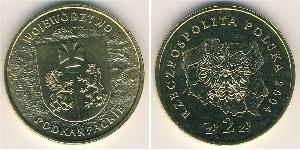2 Zloty Third Polish Republic (1991 - ) Latón 