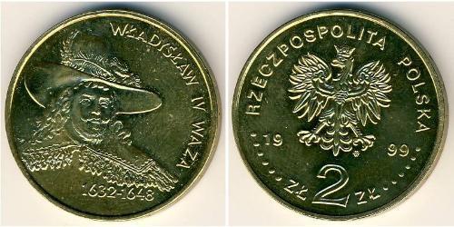 2 Zloty Third Polish Republic (1991 - ) Latón 