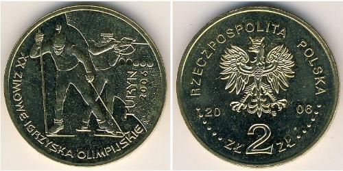 2 Zloty Third Polish Republic (1991 - ) Latón 