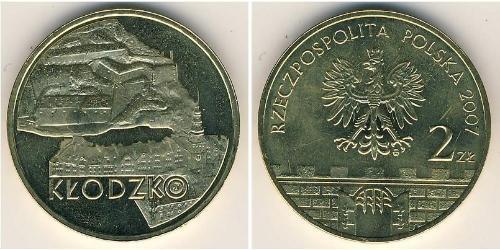 2 Zloty Third Polish Republic (1991 - ) Latón 