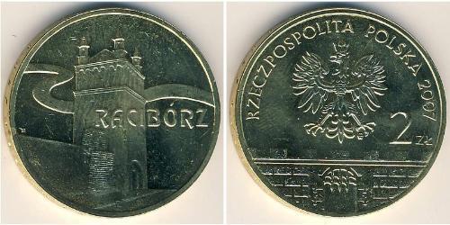 2 Zloty Third Polish Republic (1991 - ) Messing 