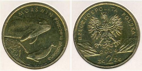 2 Zloty Third Polish Republic (1991 - ) Messing 