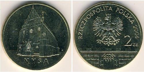2 Zloty Third Polish Republic (1991 - ) Messing 