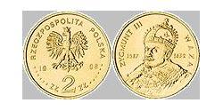 2 Zloty Third Polish Republic (1991 - ) Tin/Aluminium/Kupfer/Zink 