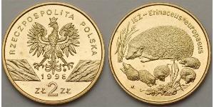 2 Zloty Third Polish Republic (1991 - ) Tin/Aluminium/Kupfer/Zink 