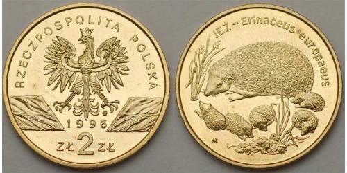 2 Zloty Third Polish Republic (1991 - ) Tin/Aluminium/Kupfer/Zink 