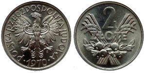 2 Zloty Pologne  