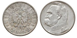2 Zloty Zweite Polnische Republik (1918 - 1939)  