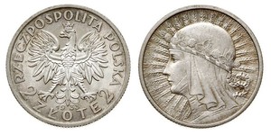 2 Zloty 波兰第二共和国 (1918 - 1939)  