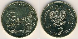 2 Zloty 波兰 黃銅 