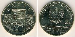 2 Zloty 波兰 黃銅 