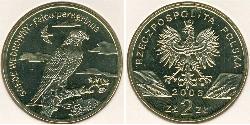 2 Zloty 波兰 黃銅 