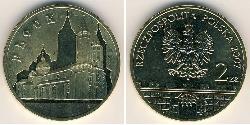 2 Zloty 波兰 黃銅 