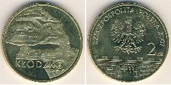2 Zloty 波兰 黃銅 