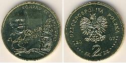 2 Zloty 波兰 黃銅 