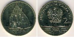 2 Zloty 波兰 黃銅 