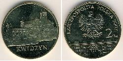 2 Zloty 波兰 黃銅 