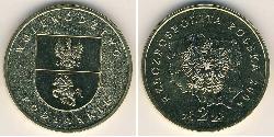 2 Zloty 波兰 黃銅 