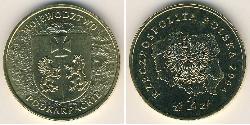 2 Zloty 波兰 黃銅 