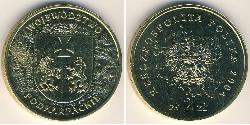 2 Zloty 波兰 黃銅 