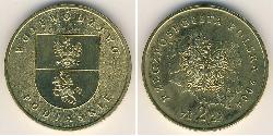2 Zloty 波兰 黃銅 
