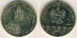 2 Zloty 波兰 黃銅 