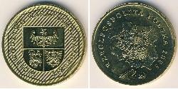 2 Zloty 波兰 黃銅 