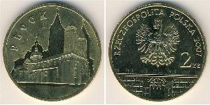 2 Zloty 波兰 黃銅 
