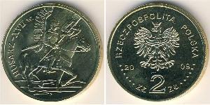 2 Zloty 波兰 黃銅 