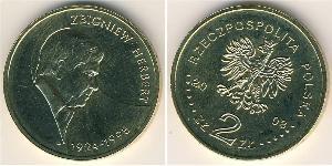 2 Zloty 波兰 黃銅 