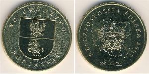 2 Zloty 波兰 黃銅 