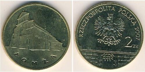 2 Zloty 波兰 黃銅 