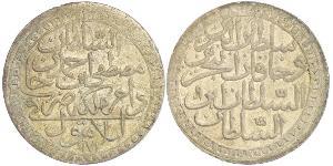 2 Zolota Османська імперія (1299-1923) Срібло Мустафа III (1757 - 1774)