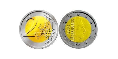 2 Євро Люксембург Біметал 