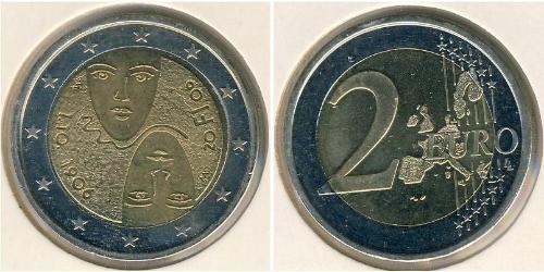2 Євро Фінляндія (1917 - ) Біметал 