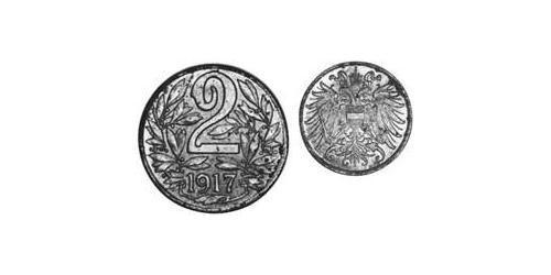 2 Гелер Австро-Угорщина (1867-1918) Iron 
