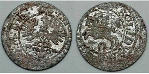 2 Денарій / 1 Solidus Велике князівство Литовське (1236 - 1791) Срібло (билон) Сигизмунд III