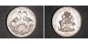 2 Долар Bahamas (1973 - ) Срібло 