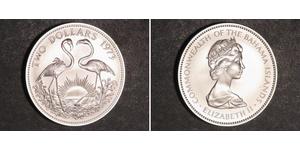 2 Долар Bahamas (1973 - ) Срібло Єлизавета II (1926-2022)