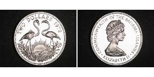 2 Долар Bahamas (1973 - ) Срібло Єлизавета II (1926-2022)